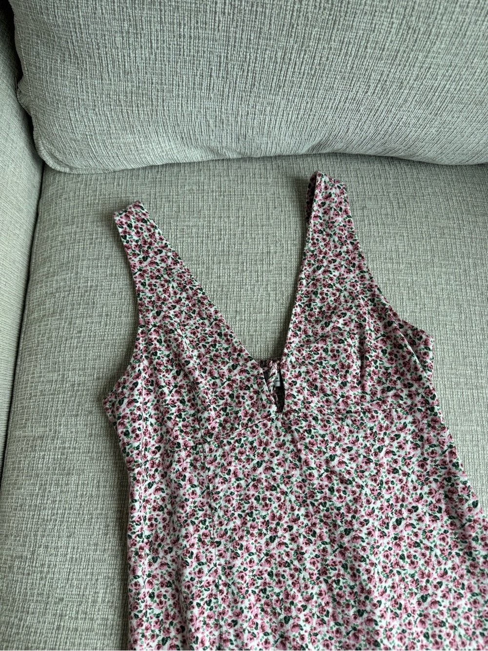 Zara Pink Floral V-Neck Camisole